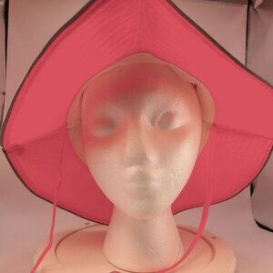 Ironwear Pink Reflective Wide Brim Sun Hat - Lightweight & Adjustable